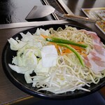 道とん堀 鯖江店 - これも焼いちゃうよ