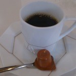 安藝 - ランチにはコーヒーサービスあり。