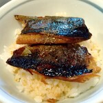 手打ちそば くるみの木 - にしん甘露煮丼(^-^)v