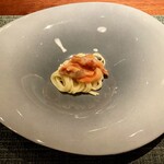 蒼 - 赤貝の冷製フェデリーニ