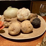 蒼 - 月光百合根 ３年熟成北あかり 冬トリュフ 大浦太牛蒡