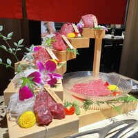 焼肉割烹 YP流 西心斎橋店 - ［焼物］本日の『花の階段盛り』六種