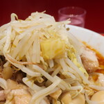 ラーメン二郎 - ヤサイ（そのまま）