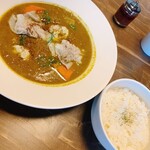 ビーフカレーと喫茶 月待 - 