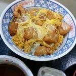 天霧うどん - 揚げどり親子丼♪