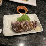 赤鶏炭焼 大安 - 半々セット(鶏刺し)