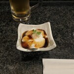 赤鶏炭焼 大安 - 付き出し