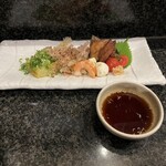 赤鶏炭焼 大安 - 焼き茄子