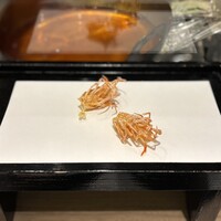 天ぷら 福たろう - 海老の頭