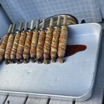 河合太刀魚巻店 - 太刀魚巻がスタンバイ