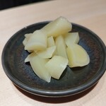 鮨 といろ - 自家製ガリ