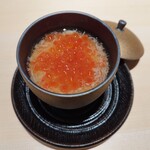 鮨 といろ - イクラとカニの茶碗蒸し