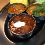 ハジカミ - ポークコフタトマトカレー