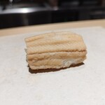 鮨 といろ - 穴子握り（ゆず塩）