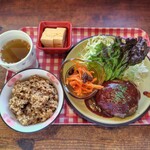 たんぽぽ - ハンバーグ定食