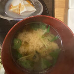 和彩 嘉司郎 - 味噌汁と手作り豆腐