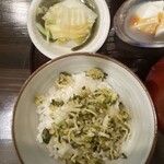 和彩 嘉司郎 - ご飯とお新香