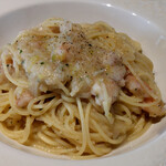 ビンデリーナ - 海老と深谷ネギのピューレ