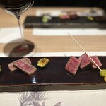 隠れ家鉄板おぶ - 仙台牛のフィレ肉