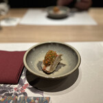 隠れ家鉄板おぶ - セイコガニの甲羅づめ