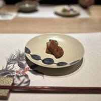 隠れ家鉄板おぶ - ザブトンの炙り