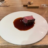 前芝料理店 - 7.和牛のクリ　炭火焼き
