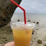 浜辺の茶屋 - パッションフルーツジュース