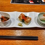 極・鮮菜　喜庭 - 先付け3種盛り