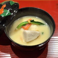 おおたに - ・鱈白子真丈 白味噌仕立てのお椀