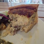 カロトギフ - この面白い香りと味わい、ハーブだろうと思い
マスターらしき男性店員さんに
どかちん）「この面白い味わいってハーブですよねえ❔」
マスター）「ローズマリーやフェンネルが入っています」
と話されていた