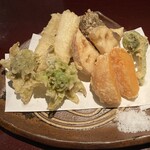 旬菜処 びいどろ - 天ぷら