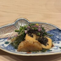 はらまさ - ホタテ、キャビア、ナマコの卵