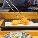 京橋 天冨良と鮨 いしい - 車海老