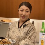 祇園おばんざい ぎんや - 素敵な笑顔とおもてなしの心伝わる　女将さん