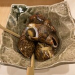 祇園おばんざい ぎんや - バイ貝の旨煮！　濃い味わいでアテにピッタリ！