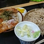 そば処 丸富 - カツ丼セット