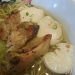 麺屋あごすけ - 鶏チャーシューは2種類