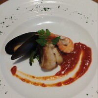 グランカフェ - かぼすブリの魚介3種盛
