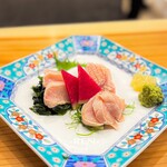 焼鳥 とり藤 - 鶏のお造り3種盛り