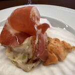 エピセ - 生ハムとホタテの柚子バター