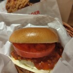 モスバーガー - 料理写真:モスチーズバーガー、モスチキン