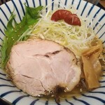 濃厚煮干そば 丸にたちばな - 梅塩らぁめん930円