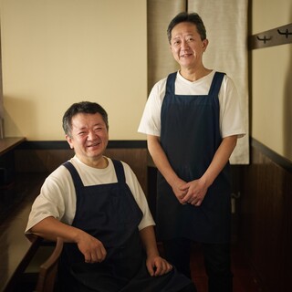 30年余りの修業時代で切磋琢磨してきた料理人兄弟