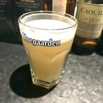 ソリアーノ - 写真撮る前に、直ぐにゴクリ。一口目が素晴らしい！　