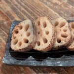 豚焼＆湘南畑 マニトン - 人気のレンコン