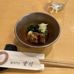 鰻専門店 愛川 - うざく(お通し)
