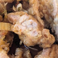 美林華飯店 - 油淋鶏　断面