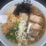 燕三条らーめん潤 - 背脂生姜ラーメン1100円