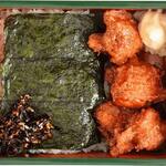 ラッキーピエロ 十字街銀座店 - チャイニーズチキン二段のり弁当