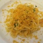 ペレグリーノ - サルデーニャ産のボラのからすみのタリオリーニ 
      アップ